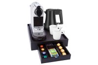 BTRAY Hotel Welcome Tray with Drawer and Kettle STAR 0,5 l BLACK