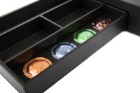 BTRAY Hotel Welcome Tray with Drawer and Kettle STAR 0,5 l BLACK