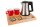 B-TRAY Willkommenstablett Signum Massivholz Buche natur 0,5 l Wasserkocher Star