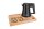 B-TRAY Willkommenstablett Signum Massivholz Buche natur 0,5 l Wasserkocher Star black