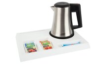BTRAY Hotel Welcome Tray SIGNUM white with Hotel Kettle...