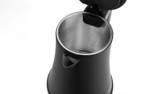 BTRAY Hotel Welcome Tray SIGNUM white with BLACK Hotel Kettle STAR 0,5 l