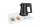 BTRAY Hotel Welcome Tray SIGNUM white with BLACK Hotel Kettle STAR 0,5 l