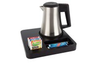 BTRAY Hotel Welcome Tray SLIM with Hotel Kettle STAR 0,5 l