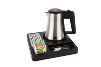 BTRAY Hotel Welcome Tray SQUARE with Hotel Kettle STAR 0,5 l