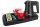 B-TRAY Willkommenstablett Sense schwarz aus ABS Kunststoff mit Holzstruktur und 0,5 l Wasserkocher Star black