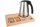 B-TRAY Willkommenstablett Signum Massivholz Buche natur 1,0 l Wasserkocher Style