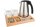 B-TRAY Willkommenstablett Signum Massivholz Buche natur 1,0 l Wasserkocher Style