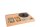 B-TRAY Willkommenstablett Signum Massivholz Buche natur 1,0 l Wasserkocher Style