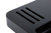 B-TRAY Willkommenstablett Slim schwarz aus MDF mit 1,0 l Wasserkocher Style