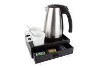 BTRAY Hotel Welcome Tray with Drawer and Kettle STYLE 1,0 l