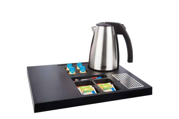 BTRAY Hotel Welcome Tray SIESTA with Kettle STYLE 1,0 l