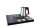 B-TRAY Willkommenstablett Siesta mit Espresso Maschine und 0,5 l Wasserkocher Star