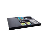 B-TRAY Willkommenstablett Siesta mit Espresso Maschine und 1,0 l Wasserkocher Style
