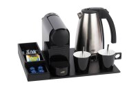 B-TRAY Welcome Tray SNAP with Espresso Machine and 1,0 l Kettle STYLE