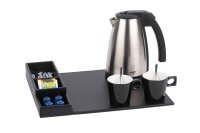 B-TRAY Welcome Tray SNAP with Espresso Machine and 1,0 l Kettle STYLE