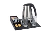 B-TRAY Welcome Tray SNAP with Espresso Machine and 1,0 l Kettle STYLE