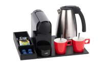 B-TRAY Welcome Tray SNAP with Espresso Machine and 1,0 l Kettle STYLE