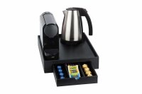 B-TRAY Willkommenstablett Space mit Espresso Maschine und...
