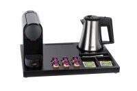 B-TRAY Willkommenstablett Supreme mit Espresso Maschine...