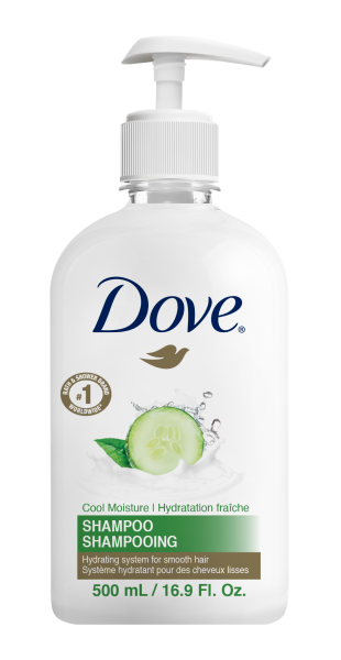 Dove Pump Dispenser Shampoo 500 ml