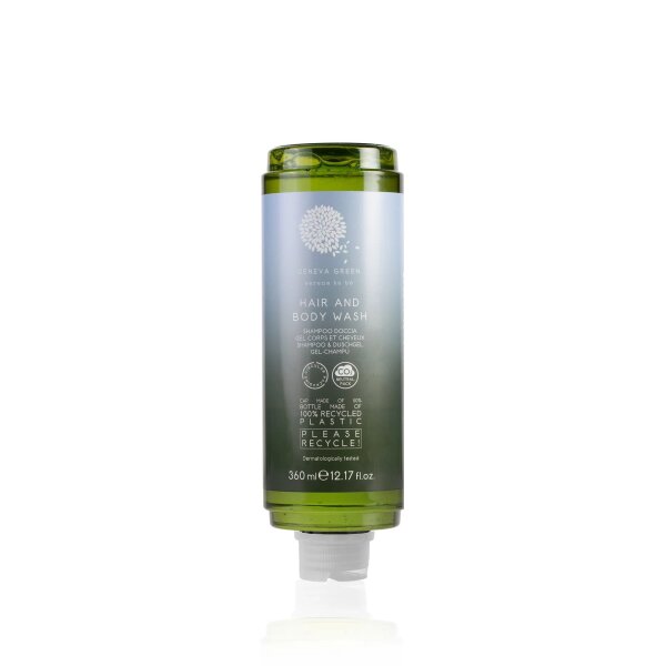 Geneva Green Hair and Body Wash Cartridge for Dispenser 360 ml