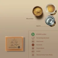 Prija Seife Bronze 25g auf pflanzliche Basis in transparenter Folie