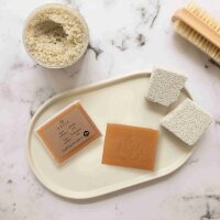 Prija Seife Bronze 25g auf pflanzliche Basis in transparenter Folie