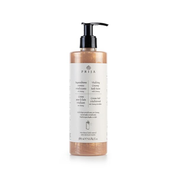 Prija vitalisierender cremiger Badeschaum mit verschlossener Pumpe 380 ml