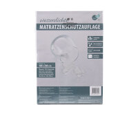Waterproof Mattress Protector Molton 100 x 200 cm with Elastic Band