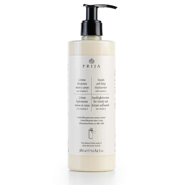 Prija Hand und Bodycream mit verschlossener Pumpe 380 ml