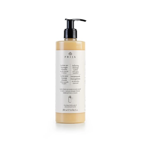 Prija Relaxing Massage Lotion with Locked Pump 380 ml