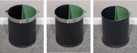 Corby Single Layer Waste Bin 9 l black