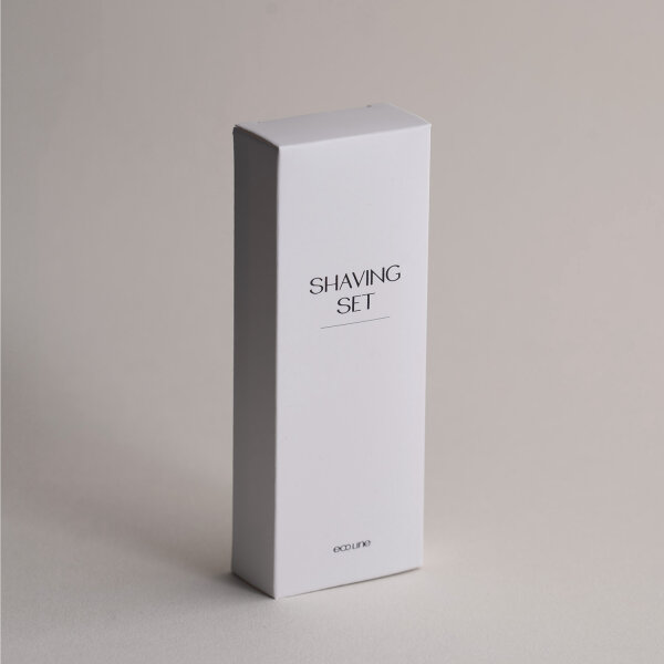 Eco Line Neutral Shaving Set in cardboard box