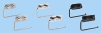 Toilet Paper Holder without Cover – Adhesive Mount – Polished