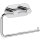 Toilet Paper Holder without Cover – Adhesive Mount – Polished