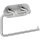 Toilet Paper Holder without Cover for sticking, brushed