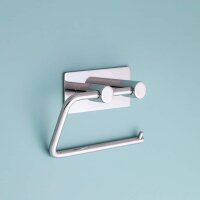 Toilet Paper Holder without Cover for sticking, polished