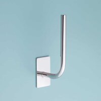Spare Toilet Paper Holder – Adhesive Mount – Polished
