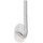 Spare Toilet Paper Holder Oval – Adhesive Mount – Brushed