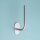 Spare Toilet Paper Holder Oval – Adhesive Mount – Brushed