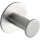 Single Round Hook – Adhesive Mount – Brushed