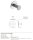 Single Round Hook – Adhesive Mount – Brushed