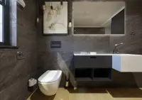 Einzelhaken für Bademantel, Basic – Selbstklebend, Schwarz
