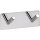 Double Square Hook - Adhesive Mount – Polished