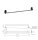 Ovaler Handtuchhalter 600 mm, Basic – Selbstklebend, Schwarz