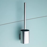 Toilettenbürstenhalter Basic – Selbstklebend, Polierter Edelstahl