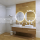 Shower Chair with Backrest and Armrests