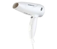Foldable Hotel Hairdryer HARROW 1600W white