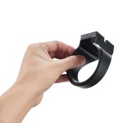 Anti-Theft Hairdryer Wall Holder black